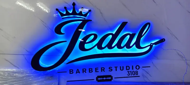 Jedal Barber Studio — Vista del proyecto Jedal Barber Studio