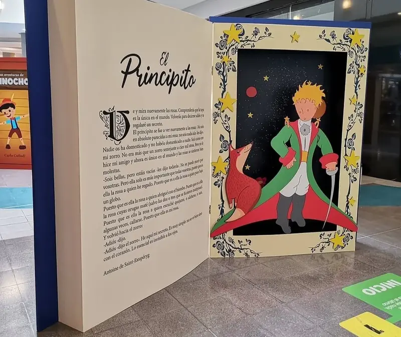 El Principito — Montaje temático — Interior del montaje