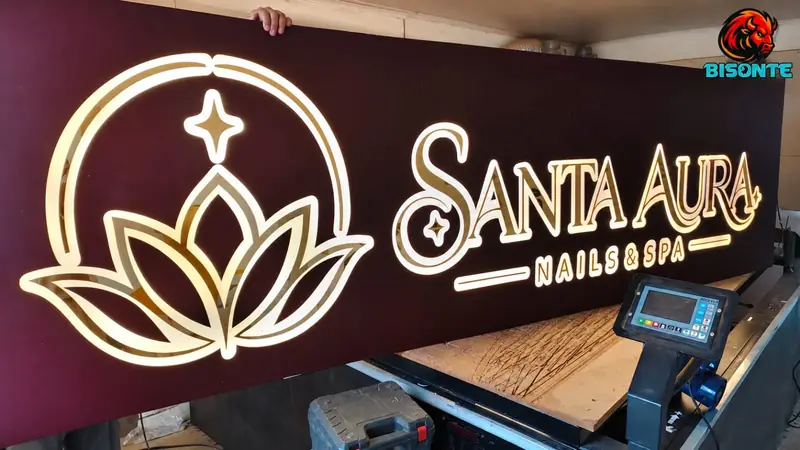 Santa Aura Nails — Vista del proyecto Santa Aura Nails
