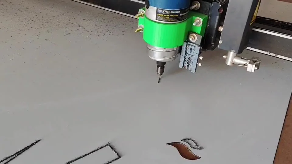 Router CNC — proceso de mecanizado